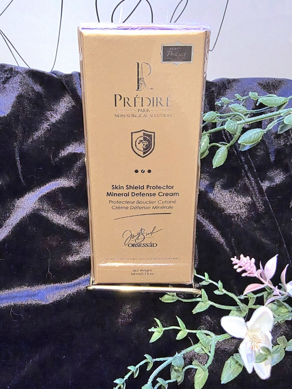 PREDIRE PARIS Skin Shield Protector Mineral Defense Cream SPF 50+ 50ml NIB